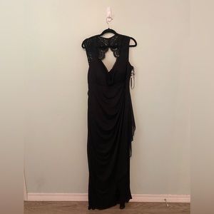 Xscape black formal dress